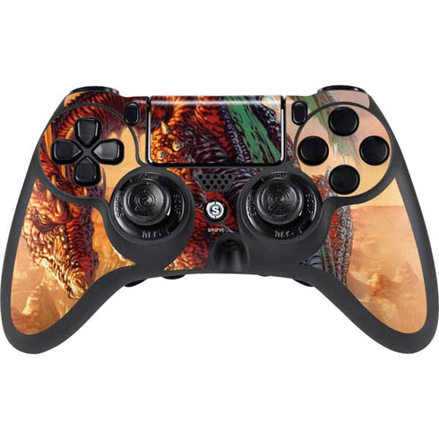 Bravery Misplaced Dragon and Knight by Ed Beard Jr PlayStation PS4 Skins