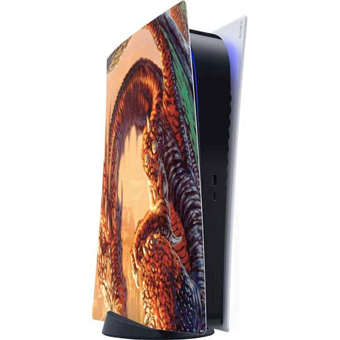 Bravery Misplaced Dragon and Knight by Ed Beard Jr PlayStation PS5 Skins