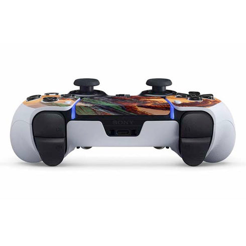 Ed Beard Jr. Bravery Misplaced Dragon and Knight PS5 DualSense Edge Pro Controller Skin