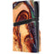 Bravery Misplaced Dragon and Knight by Ed Beard Jr PS5 Pro Disk Console Skin
