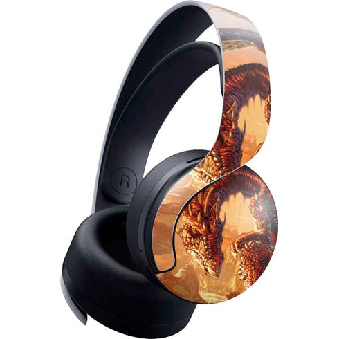 Bravery Misplaced Dragon and Knight by Ed Beard Jr PlayStation PS5 Skins