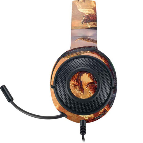 Bravery Misplaced Dragon and Knight by Ed Beard Jr Razer Kraken X Skin