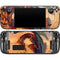 Bravery Misplaced Dragon and Knight by Ed Beard Jr Steam Deck Handheld Gaming Computer OLED Skin