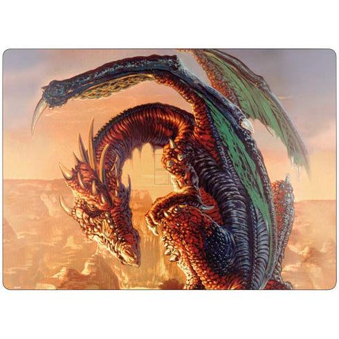 Bravery Misplaced Dragon and Knight by Ed Beard Jr Surface Laptop 7 13.8in Skin