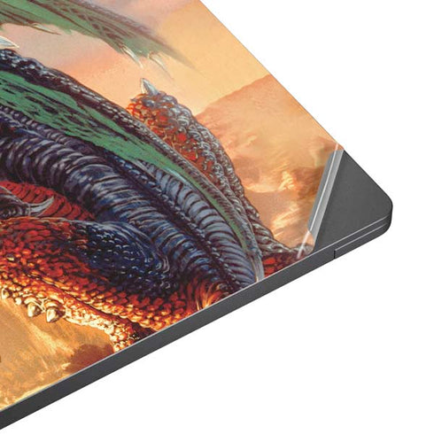 Bravery Misplaced Dragon and Knight by Ed Beard Jr Surface Laptop 7 13.8in Skin