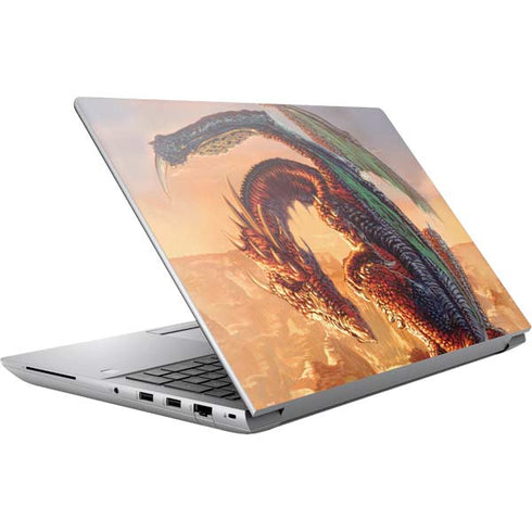 Bravery Misplaced Dragon and Knight by Ed Beard Jr HP ZBook Fury 16 G10 Skin