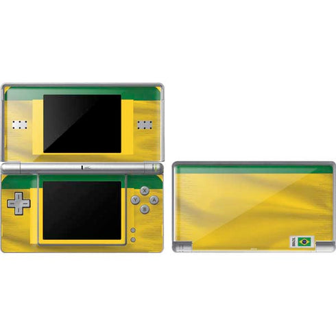 Brazil Soccer Flag DS Lite Skin