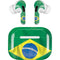 Brazil Flag AirPods Skins