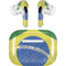 Brazil Flag Distressed AirPods Skins