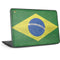 Brazil Flag Distressed HP Chromebook Skin