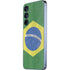 Brazil Flag Distressed Galaxy A36 5G Skin