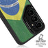 Brazil Flag Distressed Galaxy S24 Plus Kickstand Case