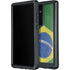 Brazil Flag Distressed Galaxy S24 Ultra Waterproof Case