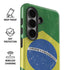 Brazil Flag Distressed Galaxy S26 Plus Impact Case