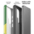 Brazil Flag Distressed Galaxy S26 Ultra Impact Case