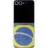Brazil Flag Distressed Galaxy Z Flip6 Skin