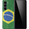Brazil Flag Distressed Galaxy Z Fold5 5G Skin