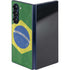 Brazil Flag Distressed Galaxy Z Fold6 Skin