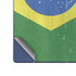 Brazil Flag Distressed Galaxy Z Fold6 Skin