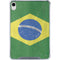 Brazil Flag Distressed iPad 11th Gen (2025) Clear Case