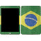 Brazil Flag Distressed Apple iPad Skin