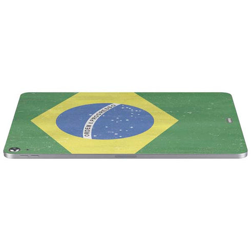 Brazil Flag Distressed Apple iPad Air Skin