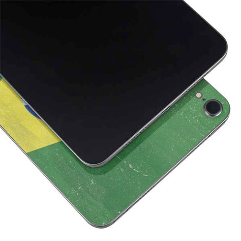 Brazil Flag Distressed Apple iPad Mini Skin