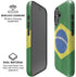 Brazil Flag Distressed iPhone 16 Magsafe Impact Case