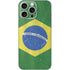 Brazil Flag Distressed iPhone 16 Pro Max Skin
