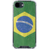 Brazil Flag Distressed iPhone 16e Clear Case
