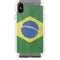 Brazil Flag Distressed iPhone X/XS Cargo Case