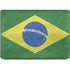 Brazil Flag Distressed Apple MacBook Air Skin