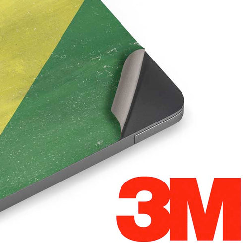 Brazil Flag Distressed Apple MacBook Air Skin
