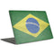 Brazil Flag Distressed MacBook Skins
