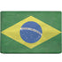 Brazil Flag Distressed MacBook Skins