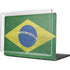 Brazil Flag Distressed MacBook Cases