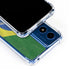 Brazil Flag Distressed Moto G 5G (2024) Clear Case