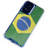 Brazil Flag Distressed Moto G Play 4G (2024) Clear Case