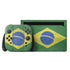 Brazil Flag Distressed Nintendo Skins