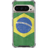 Brazil Flag Distressed Pixel 9/9 Pro Clear Case