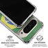 Brazil Flag Distressed Pixel 9 Pro XL Clear Case
