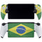 Brazil Flag Distressed PlayStation Portal Remote Player Skin