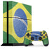 Brazil Flag Distressed PlayStation PS4 Skins