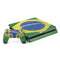 Brazil Flag Distressed PlayStation PS4 Skins