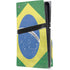 Brazil Flag Distressed PS5 Pro Disk Console Skin