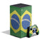 Brazil Flag Distressed XBox Series X Digital Edition Bundle Skin