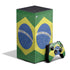 Brazil Flag Distressed XBox Series X Digital Edition Bundle Skin