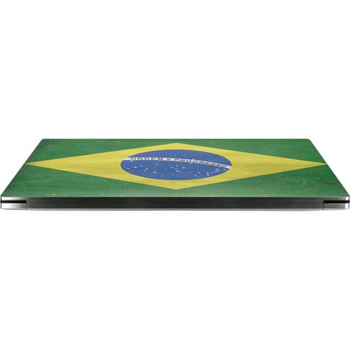 Brazil Flag Distressed Dell XPS Skin