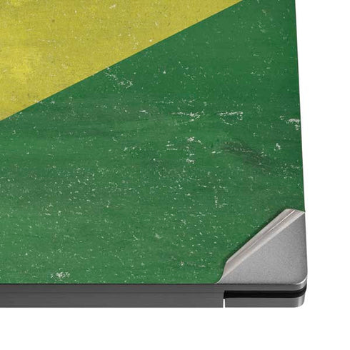 Brazil Flag Distressed Dell XPS Skin
