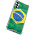 Brazil Flag Gabb Phone 4 Clear Case